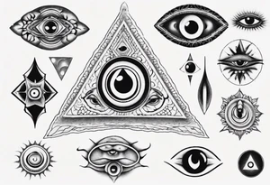 Tool third eye art tattoo idea