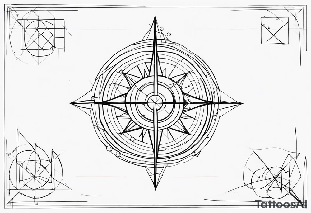 Coordinates tattoo idea