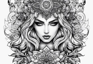 The word perception tattoo idea