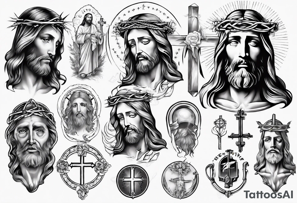 Jesus tattoo idea