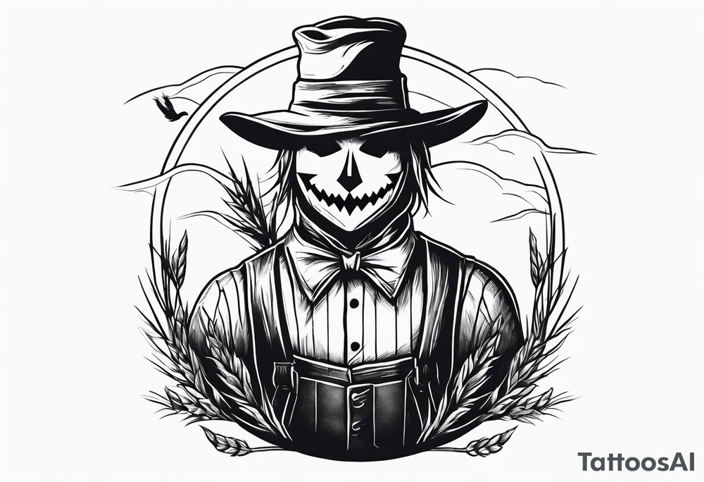 Scarecrow IN CROP tattoo idea