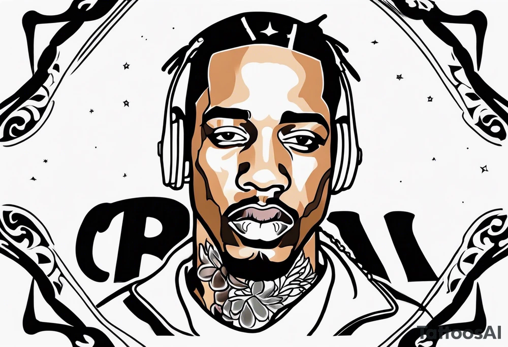 Travis Scott tattoo idea
