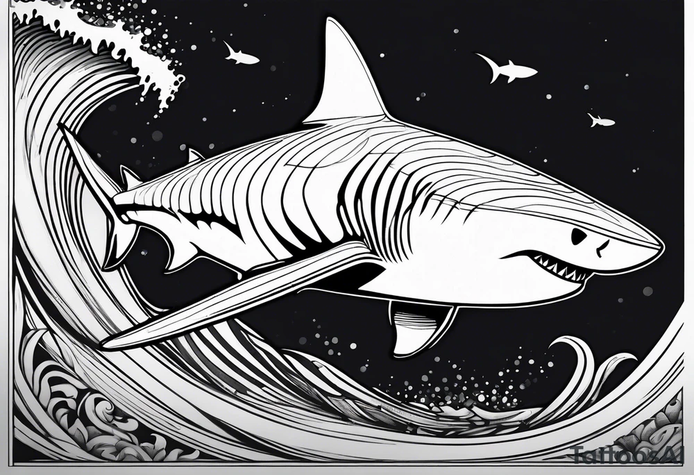 shark tattoo idea