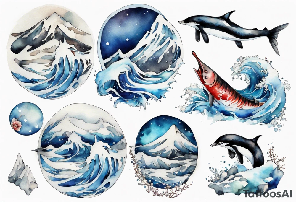 an in the arctic tattoo idea