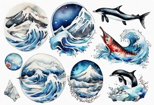 an in the arctic tattoo idea
