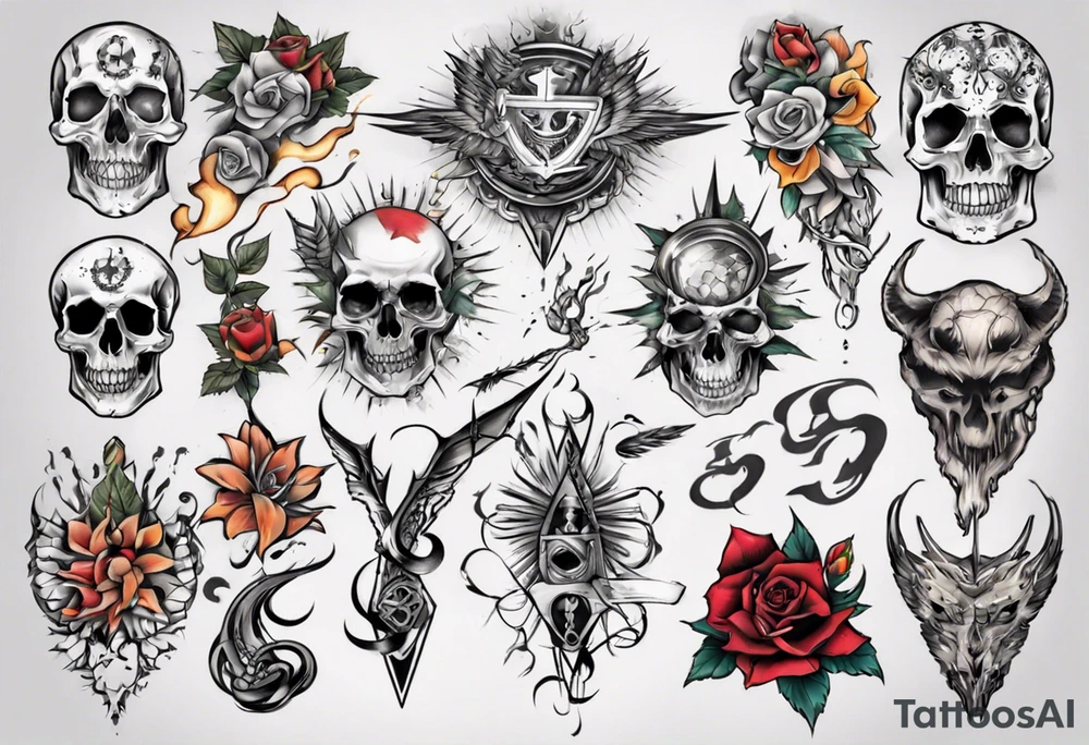 חרבות ברזל tattoo idea