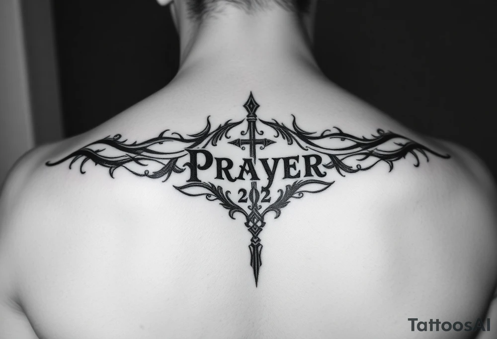 Prayer tattoo idea