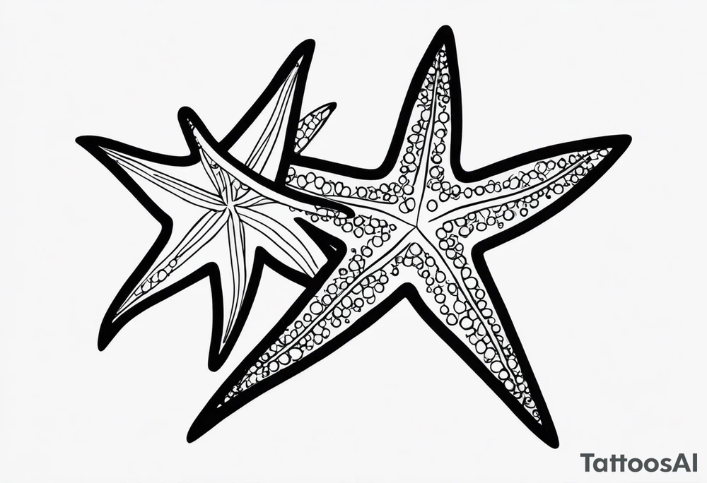 Two Starfish tattoo idea