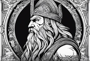 odin zeus tattoo idea