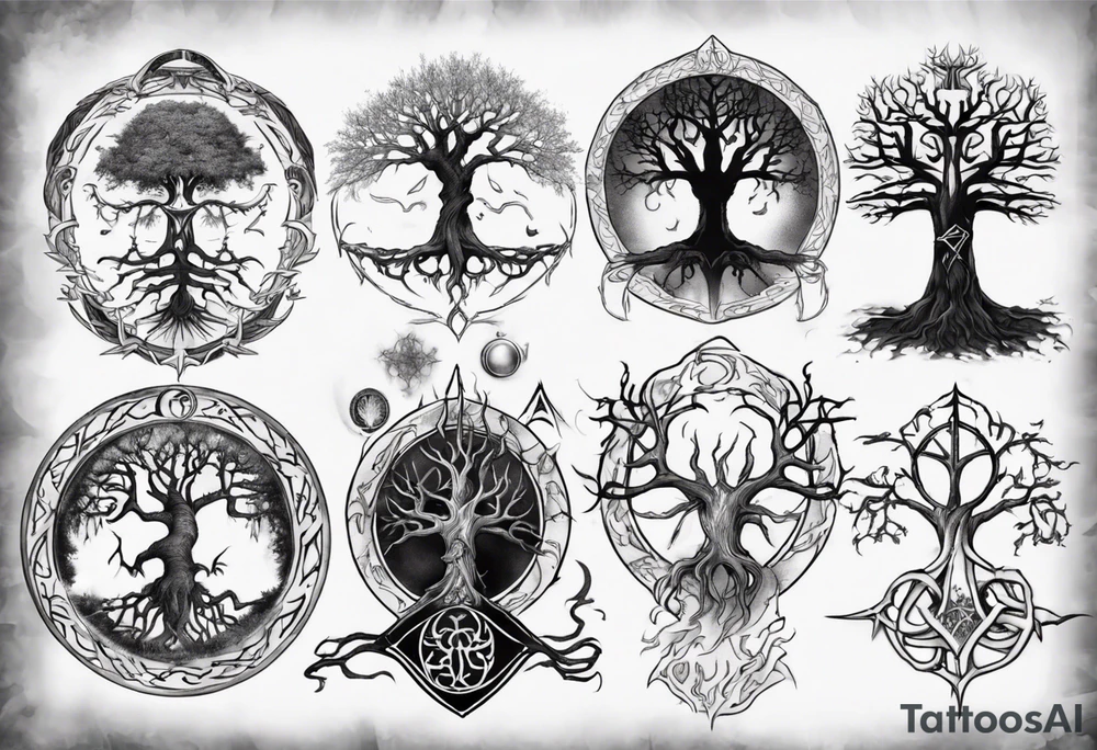 Gondor, Yggdrasil tattoo idea