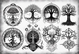 Gondor, Yggdrasil tattoo idea
