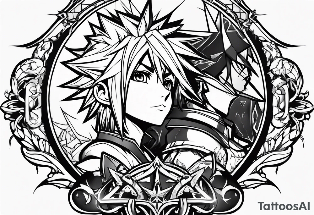 Kingdom hearts tattoo idea