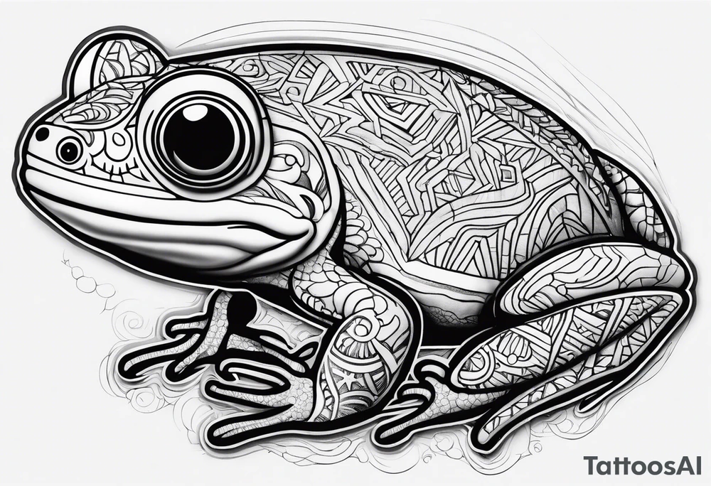Puerto Rico, taino, coqui, garita, bandera de puerto rico tattoo idea