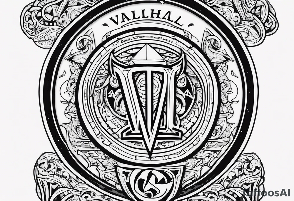 valhalla berserker tattoo idea