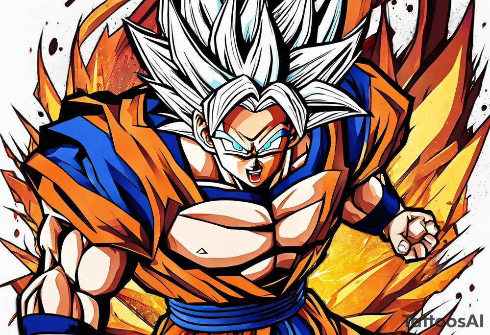 dragonball z tattoo idea