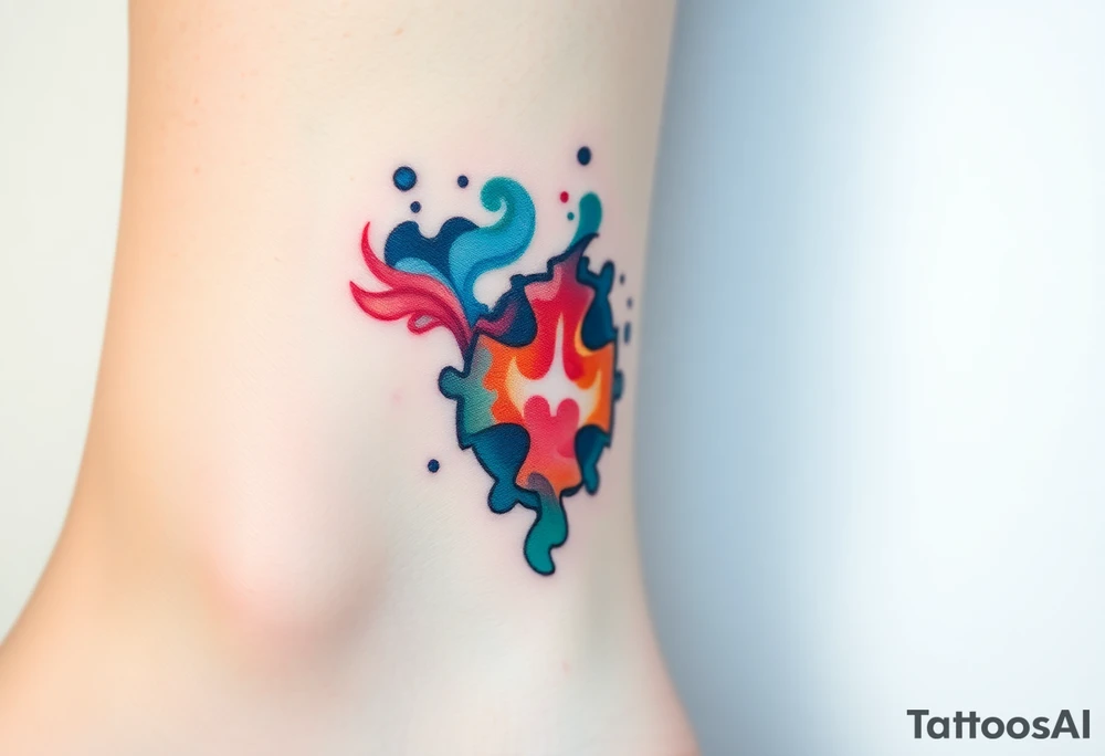autism symbol tattoo idea