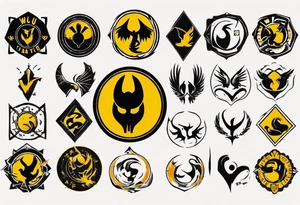 Wu Tang Logo tattoo idea