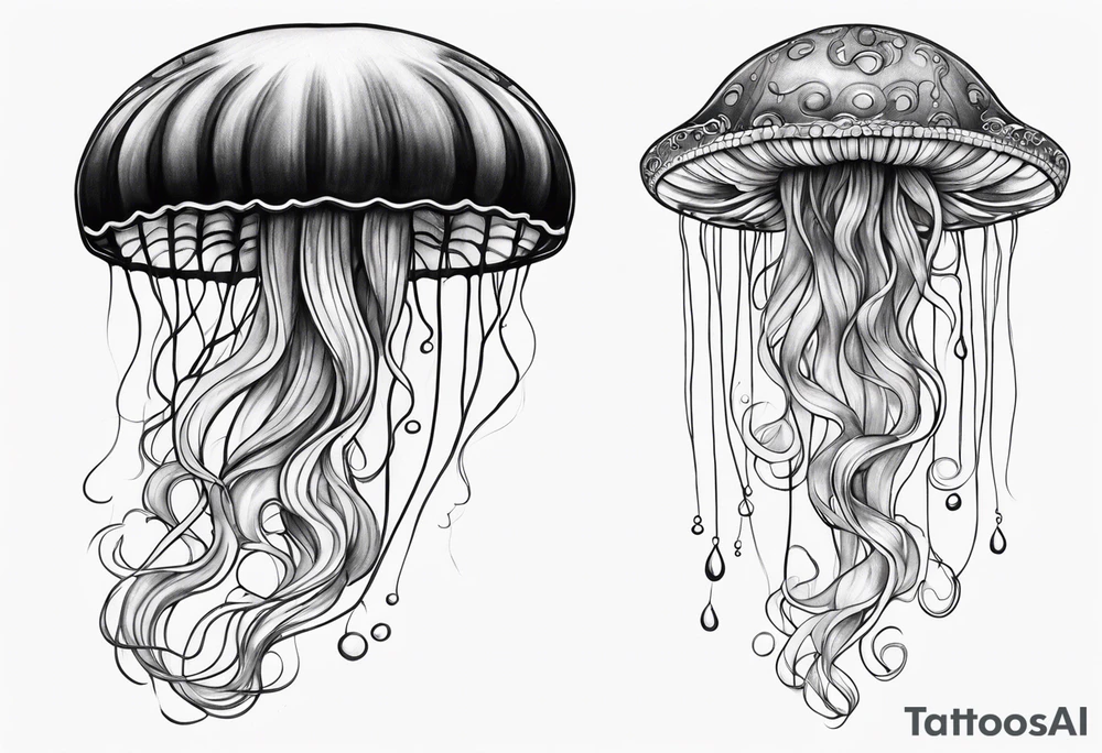 Jellyfish tattoo idea