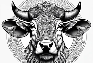 Taurus tattoo idea