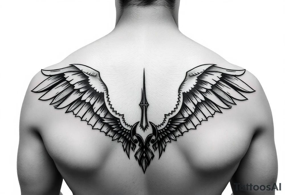 Estilo conceptual con sombras y degradados. Temática sumbarinismo y manta raya, viajar por el mundo tattoo idea