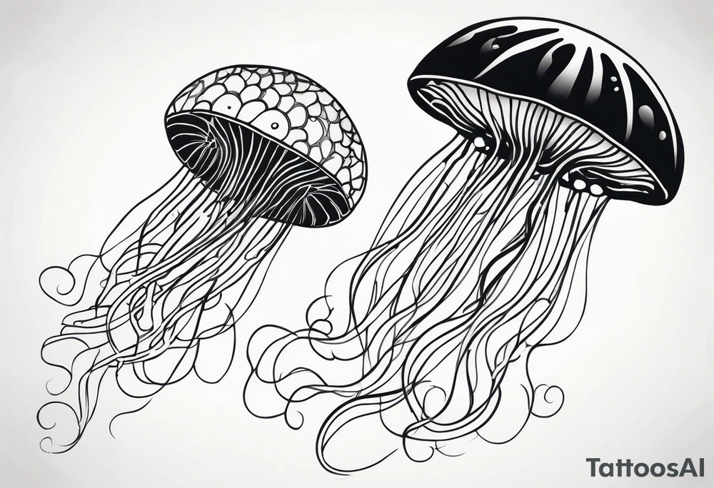 Jellyfish tattoo idea