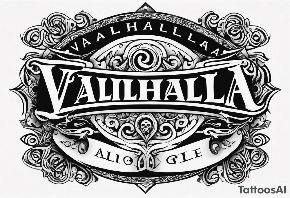 Valhalla tattoo idea