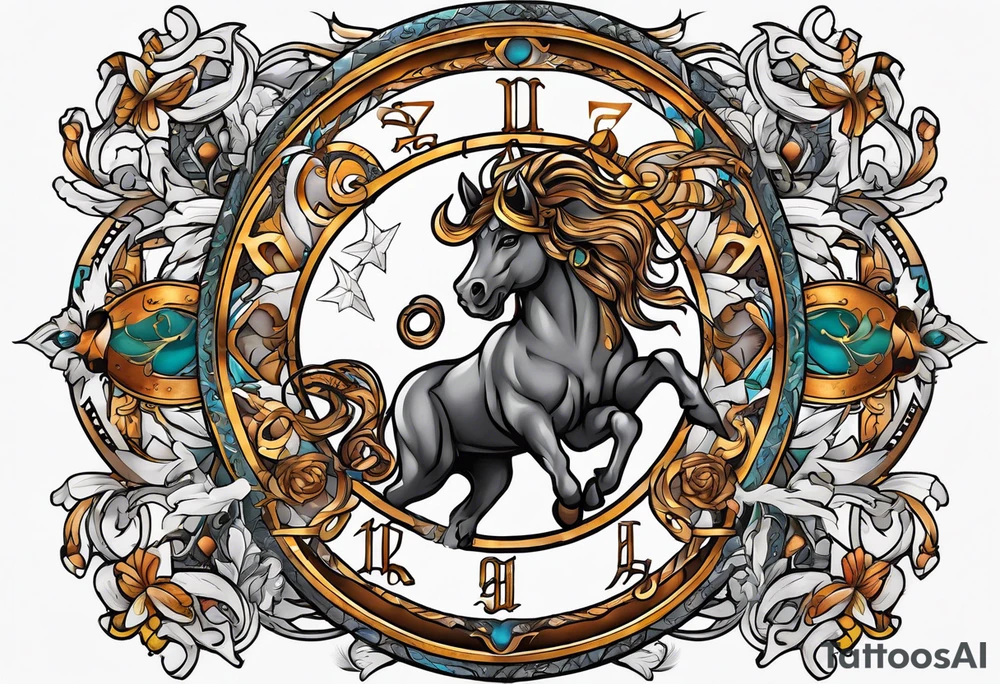 Zodiac tattoo idea