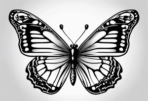 Butterfly tattoo tattoo idea