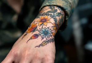 dmt patterns tattoo idea