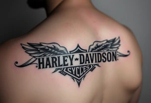 Rest in peace tattoo for best friend named Todd that passed away. He loved Harley Davidson. And I want the tattoo located on the right hand tattoo idea