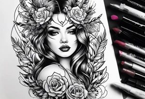 panache et sapinage tattoo idea