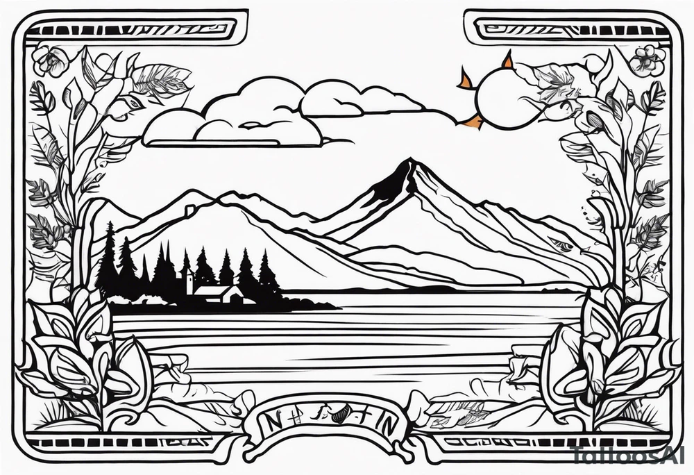 New Zealand Style with Croatian and Northern Irish influences tattoo idea