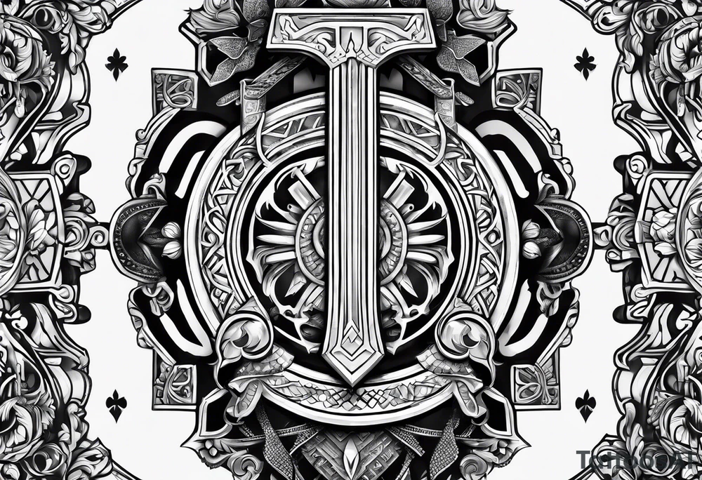 Mjölnir tattoo idea