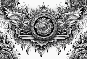 Cogg Pattern tattoo idea