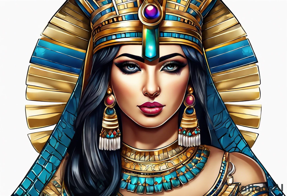 cleopatra tattoo idea