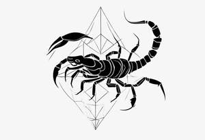 scorpion tattoo idea
