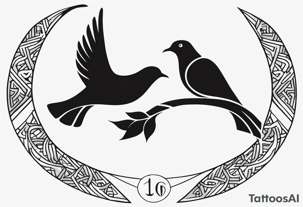 A Snake and a dove with “Matthew 10:16” included tattoo idea