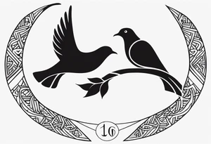 A Snake and a dove with “Matthew 10:16” included tattoo idea