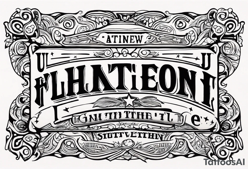 Leather Tooled Western Tattoo tattoo idea