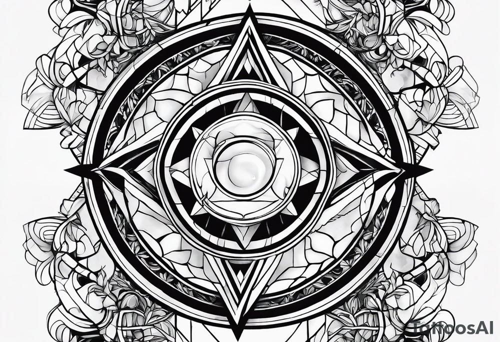 Tesseract tattoo idea