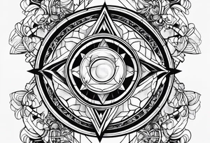 Tesseract tattoo idea