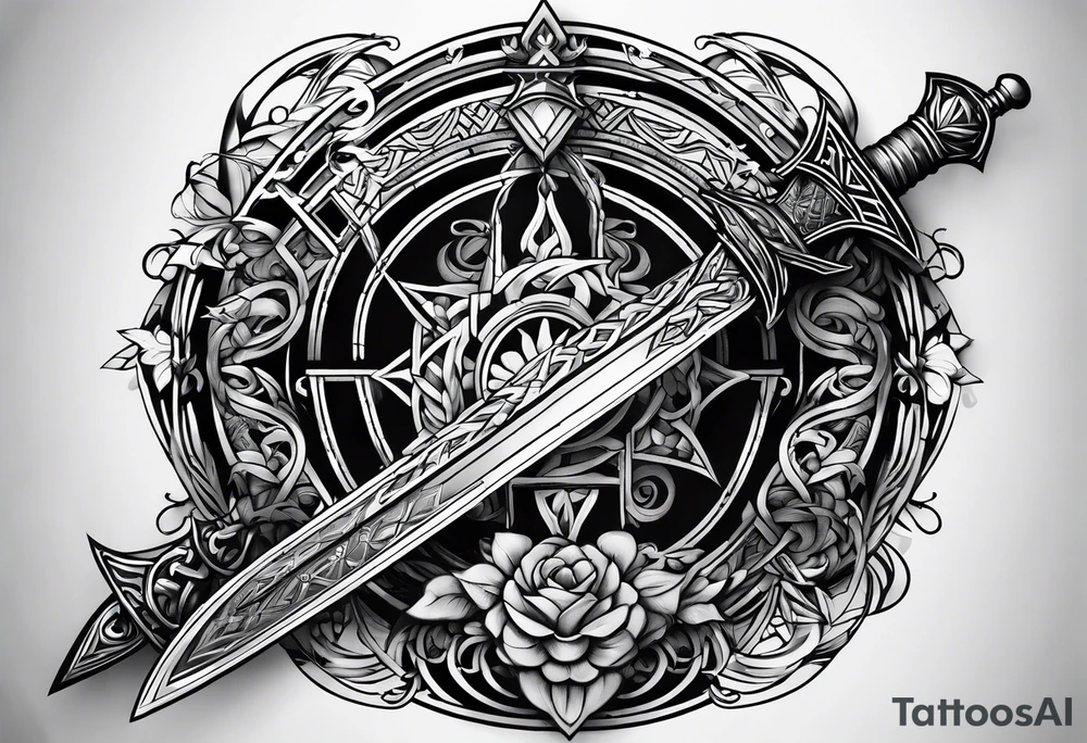 Viego's sword tattoo idea