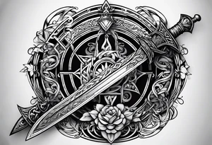 Viego's sword tattoo idea