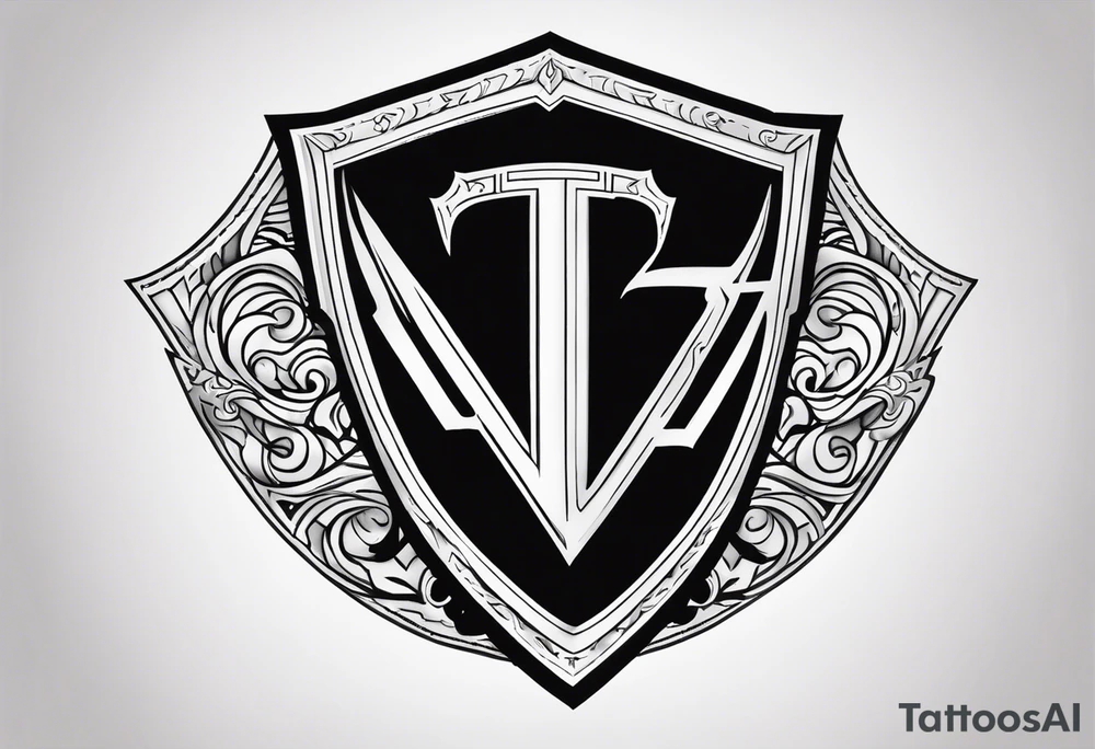 Valhalla shield tattoo idea