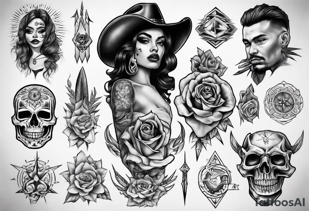 chicano realism tattoo idea