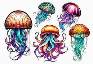 jellyfish tattoo idea