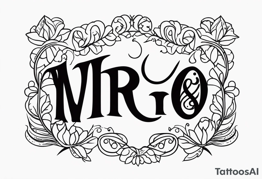 Virgo and Scorpio tattoo idea