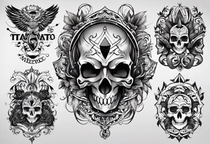 08.15.1966, 07.17.1974, 03.03.1992, 02.11.2008 and 02.02.2006 tattoo idea