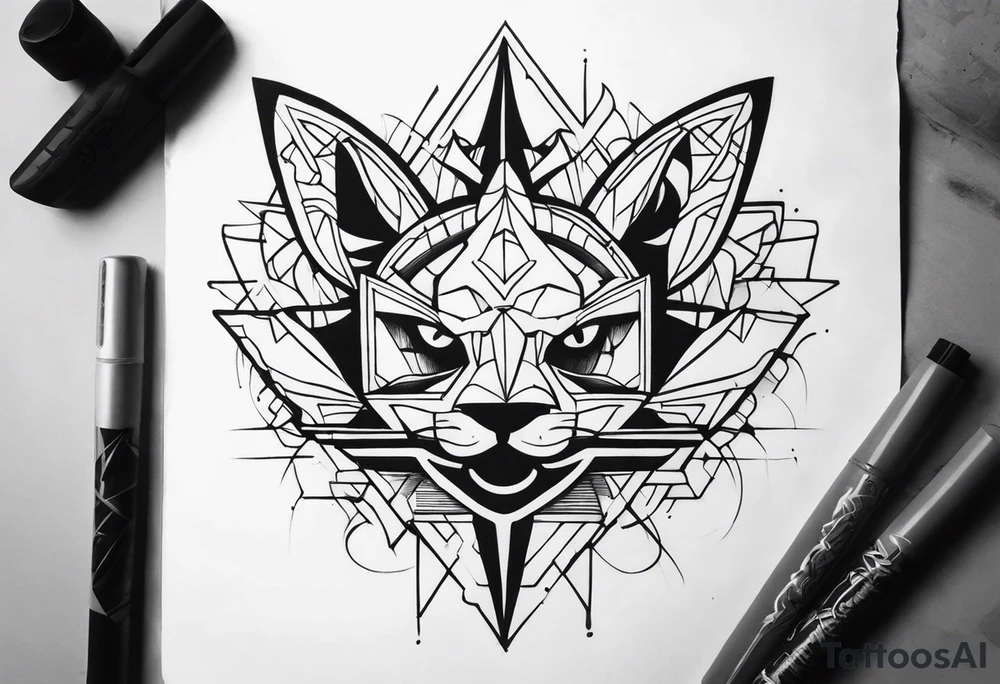Graffiti tattoo idea