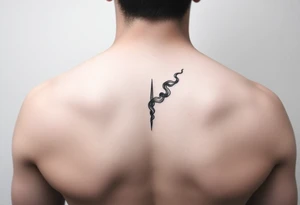Dope in smoke tattoo idea